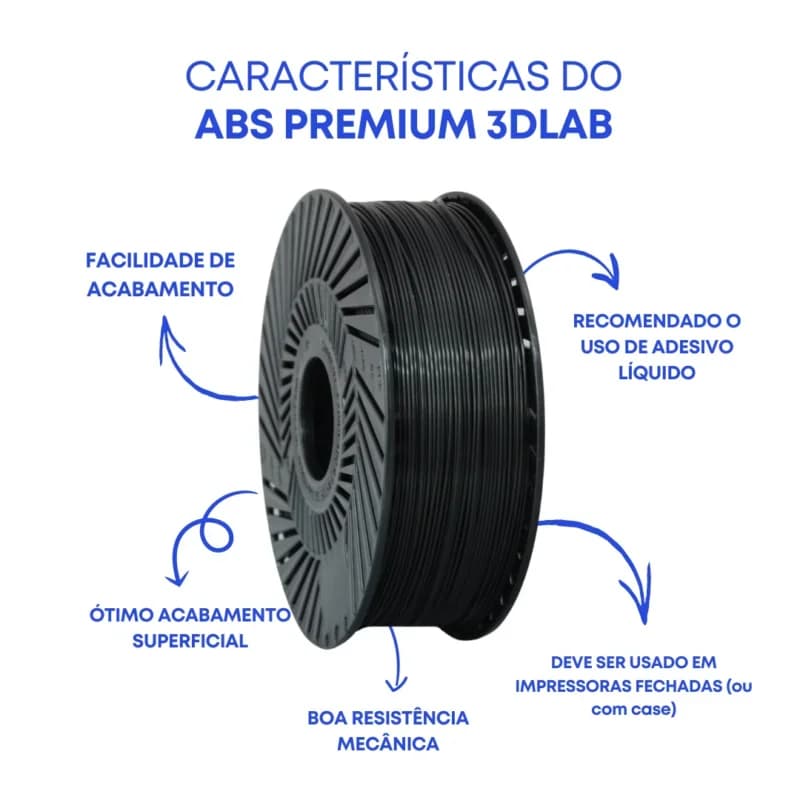 Filamento ABS Speed Premium Natural 4