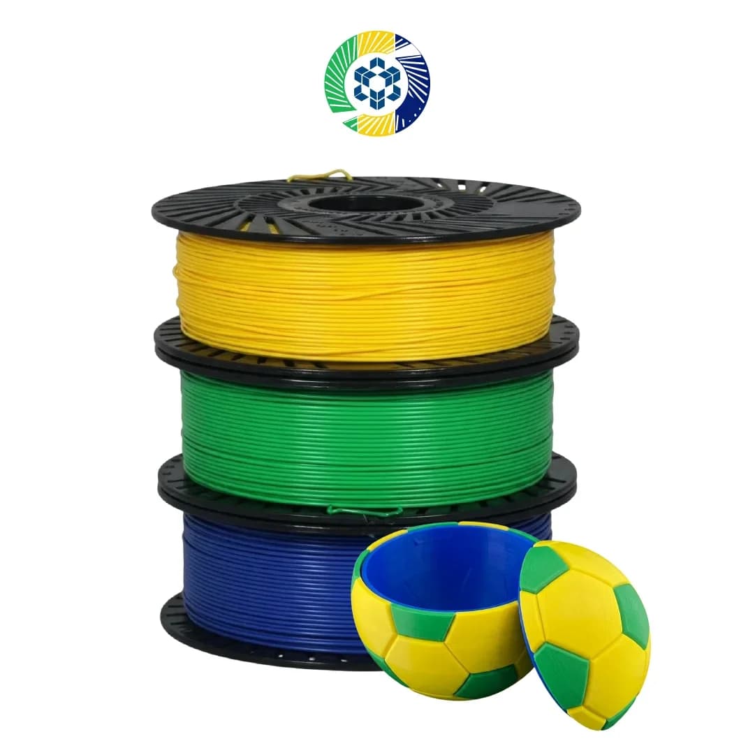 PACK BRASIL – 3 FILAMENTOS PLA PREMIUM