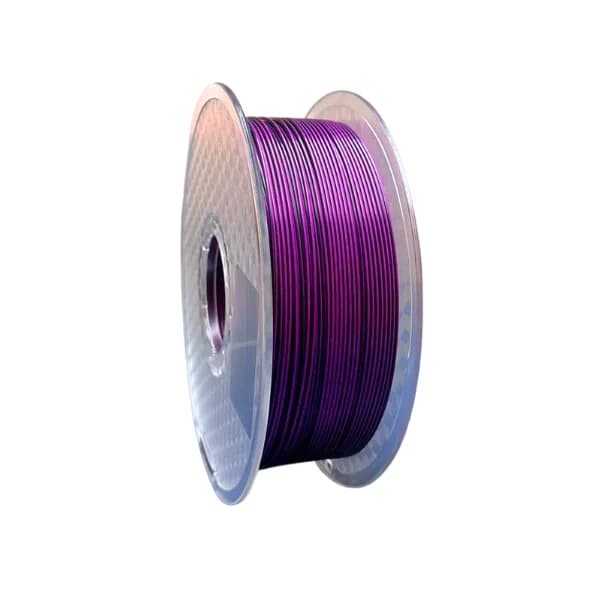 FILAMENTO PLA ULTRA SILK BICOLOR PRETO E ROXO